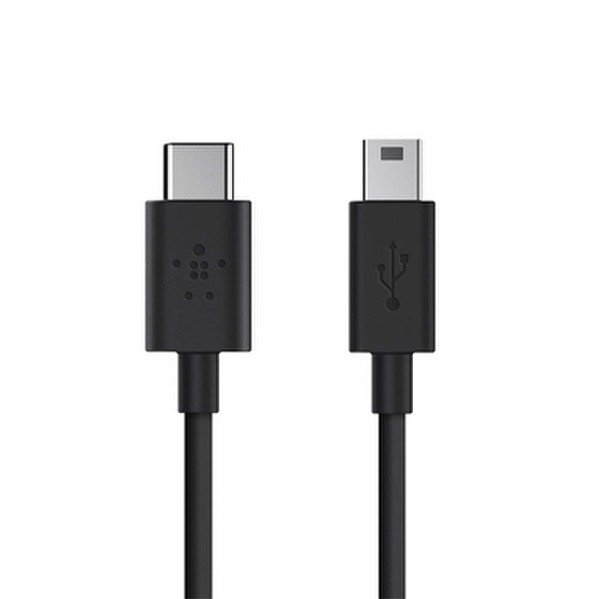 

Кабель Belkin miniUSB to Type-C 1.8m Black