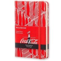 Нотатник Moleskine Coca-Cola кишеньковий червоний (LECOMM710) 