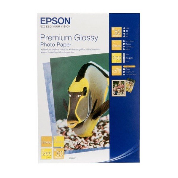 Фотобумага EPSON Premium Glossy Photo Paper, 50л. (C13S041875) фото 1