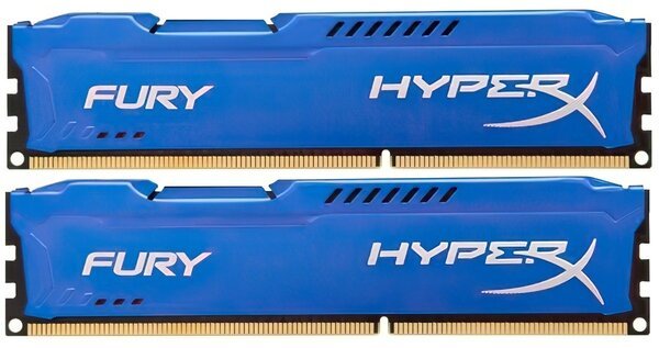 

Память для ПК HyperX Fury DDR3 1600MHz 16Gb Blue (HX316C10FK2/16)