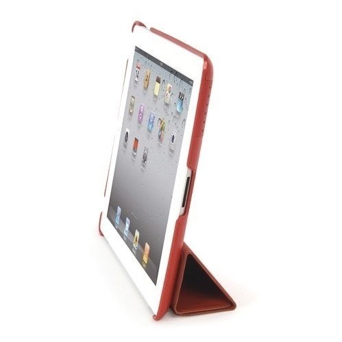 Акция на Чехол Tucano для планшета iPad New Magico eco leather на заднюю стенку Red от MOYO