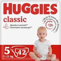 Подгузники Huggies Classic 5 Jumbo 42 шт