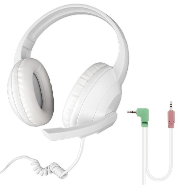 

Компьютерная гарнитура Global Sound F6012BkM белая (1283126466595)