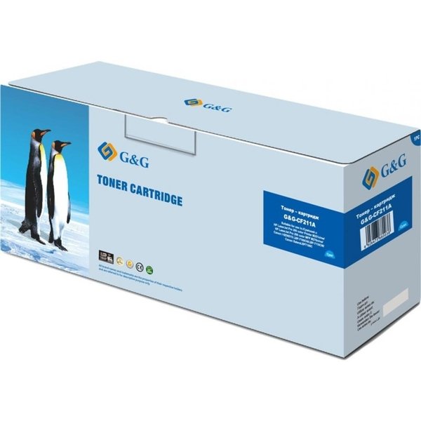 

Картридж G&G for HP Color LJ M276n/M276nw/M251n/ M251nw Cyan (G&G-CF211A)