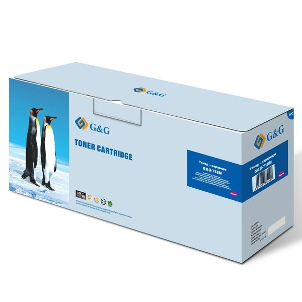 

Картридж лазерный G&G для Canon LBP7200/76XX/MF83XX Magenta (G&G-718M)