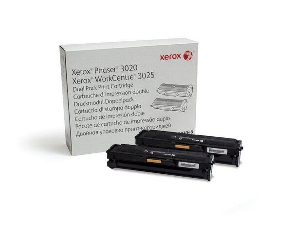 

Картридж Xerox 3020/WC3025 Dual Pack (106R03048_)