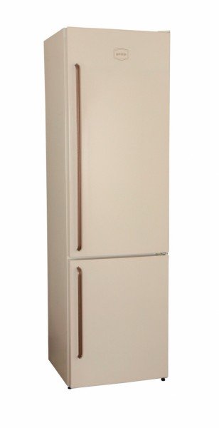 Gorenje nrk 6202 cli. Холодильник Gorenje nrk6202cli левое открывание. Бежевый холодильник бронзовый. Холодильник с медными ручками. Холодильник Gorenje NRK медный.