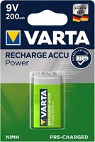 Аккумулятор VARTA RECHARGEABLE ACCU 6F22 9V 200mAh BLI 1 NI-MH (READY 2 USE)