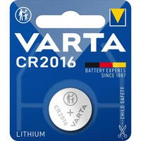 Батарейка VARTA литиевая CR2016 блистер, 1 шт. (6016101401)