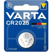 Батарейка VARTA літієва CR2025 блістер, 1 шт. (6025101401)
