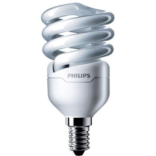 

Лампа энергосберегающая Philips E14 12W 220-240V WW 1CT/12 TornadoT2 8y (929689381502)