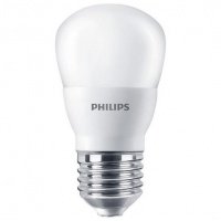 Лампа светодиодная Philips LEDBulb E27 4-40W 3000K 230V P45 (APR) (929001160907)