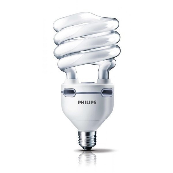 Лампа енергозберігаюча Philips E27 45W 220-240V WW 1CT/6 Tornado High Lumen (929676000701)фото