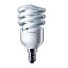 Лампа енергозберігаюча Philips E14 12W 220-240V CDL 1CT/12 TornadoT2 8y (929689381602)фото