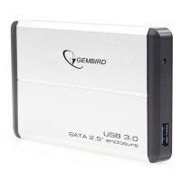 Корпус для 2.5" HDD/SSD Gembird External Box EE2-U3S-2-S aluminium USB3.0