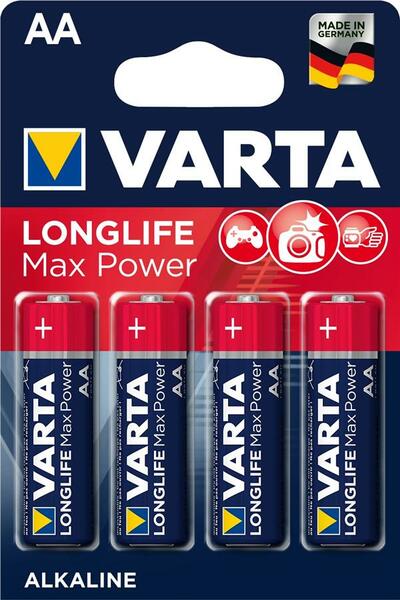 

Батарейка VARTA MAX TECH AA Alkaline 1х4 шт. (шт.)