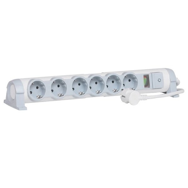 

Сетевой фильтр Legrand 6X2К+З, 3м комфорт и безопасность