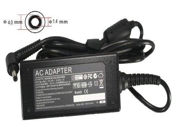 

Блок питания для ноутбуков PowerPlant ASUS 220V, 33W: 19V 1.75A (4.0*1.35)
