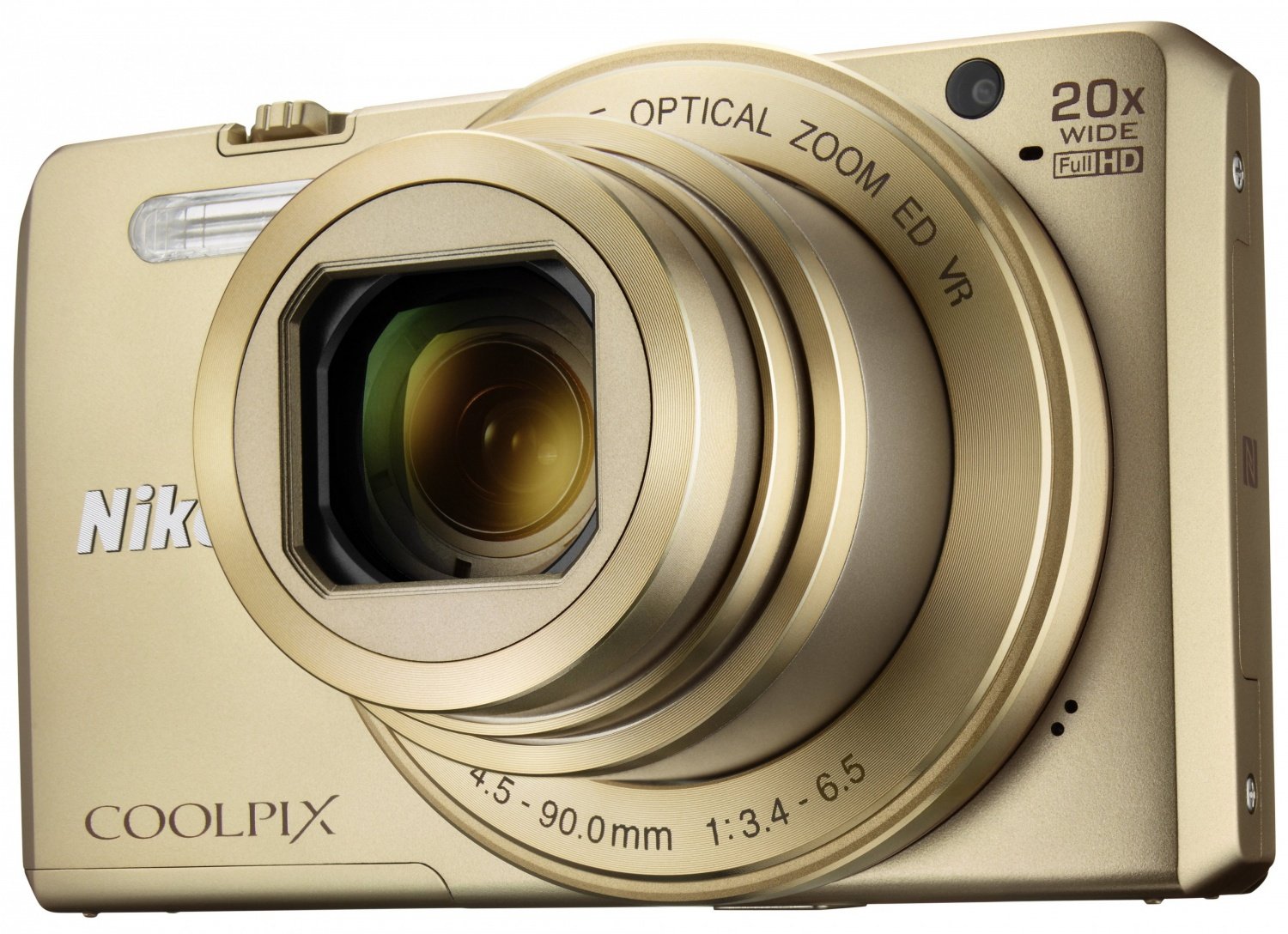 ≡ Фотоапарат NIKON Coolpix S7000 Gold (VNA802E1) – купити в Києві