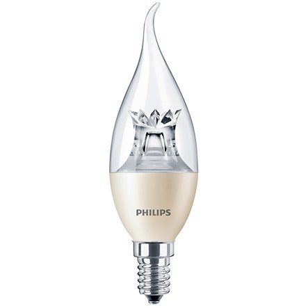 

Лампа светодиодная Philips LEDcandle DT E14 6-40W 2700K 230V BA38 CL Master