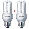 Комплект ламп энергосберегающих Philips E27 11W 220-240V 2700K Genie (1+1) фото