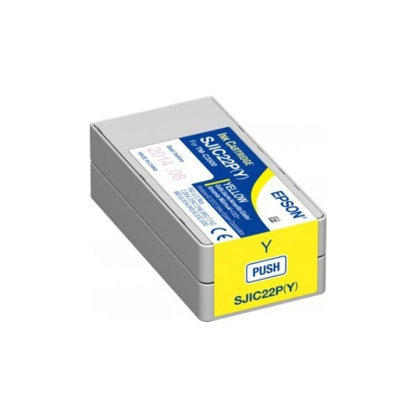 

Картридж струйный EPSON SJIC22P TM-C3500 Yellow (C33S020604)