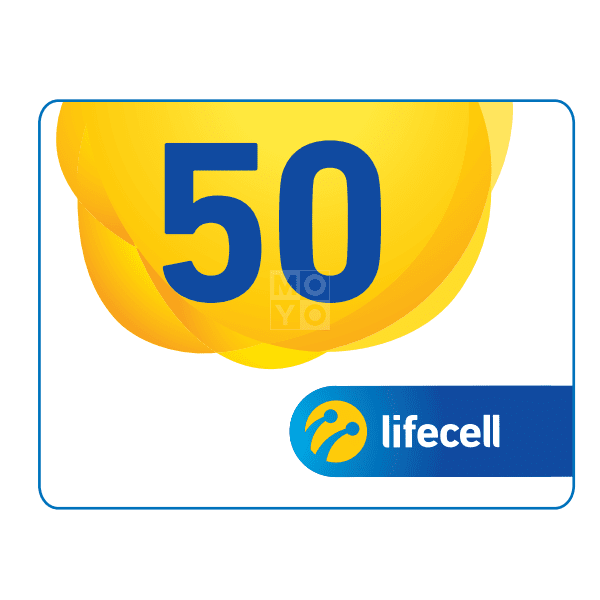 

Ваучер lifecell 50грн.