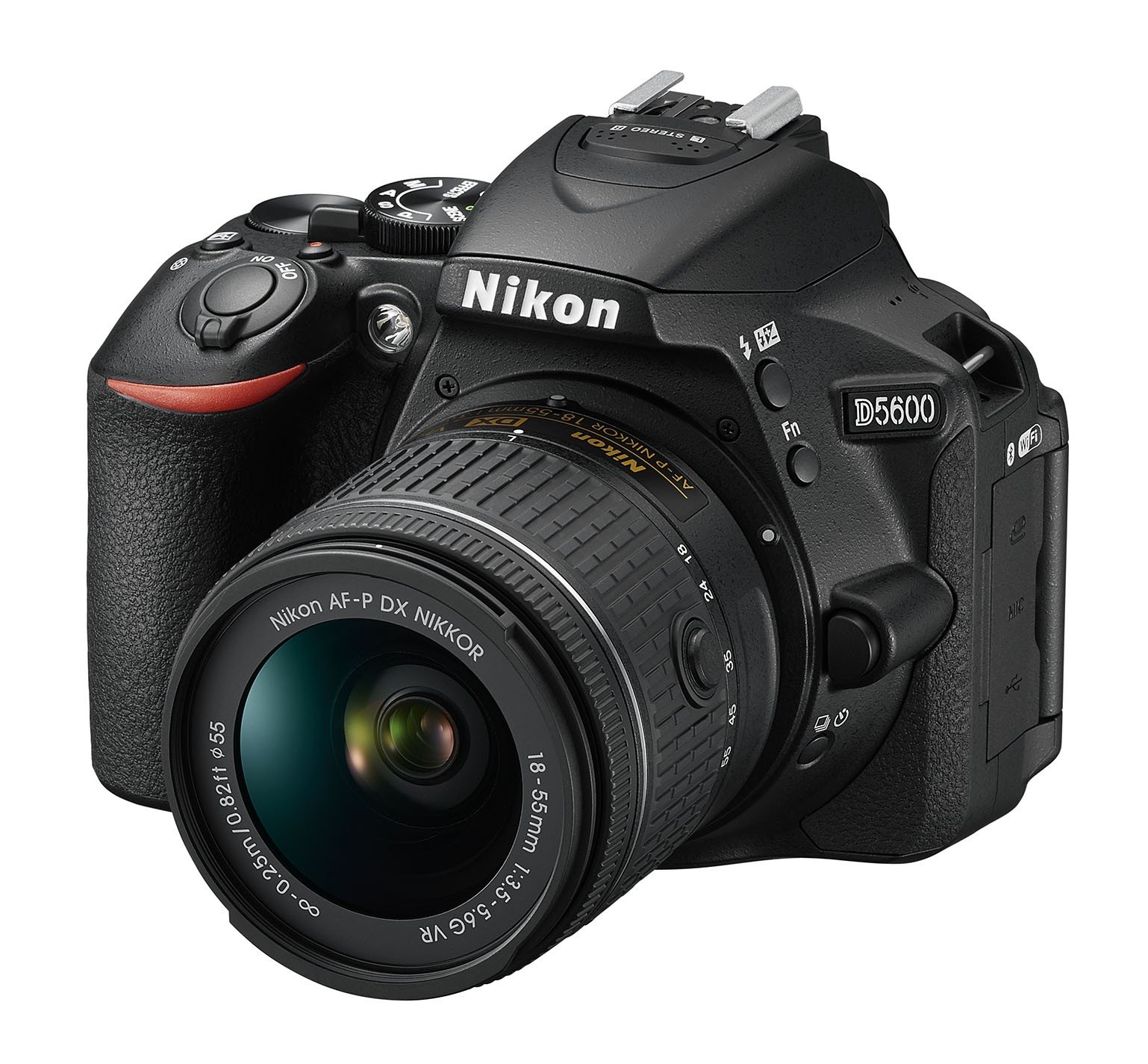 

Фотоаппарат NIKON D5600 AF-P 18-55 VR Black (VBA500K001)