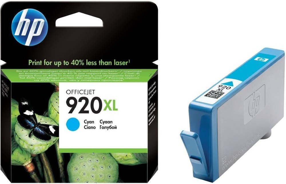 

Картридж струйный HP No.920 XL cyan DJ 6500 (CD972AE)