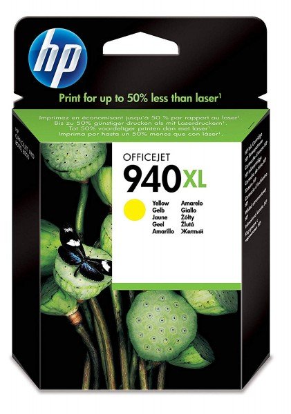 

Картридж струйный HP No.940 OJPro 8000/ 8500 XL Yellow (C4909AE)