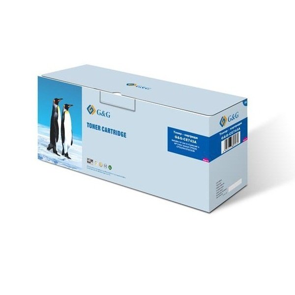 

Картридж лазерный G&G для HP Color LJ CP5225/CP5225N/ CP5225DN Magenta (G&G-CE743A)