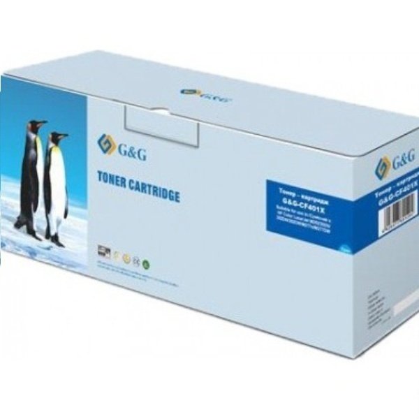

Картридж лазерный G&G для HP LJ M252/M277 Cyan (G&G-CF401X)
