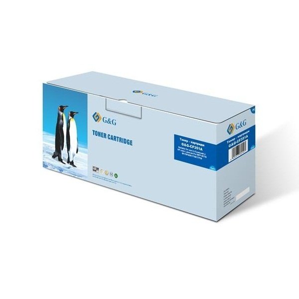 

Картридж лазерный G&G для HP Color LJ M176/M176FN/M177/ M177FW Cyan (G&G-CF351A)