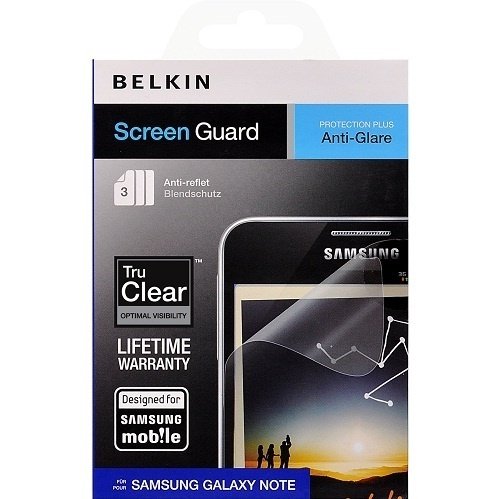 

Защитная пленка для Galaxy Note N7000 Screen Overlay MATTE 3in1 Belkin