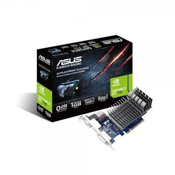 

Видеокарта ASUS GeForce GT 710 1GB DDR3 Low Profile Silent (710-1-SL)