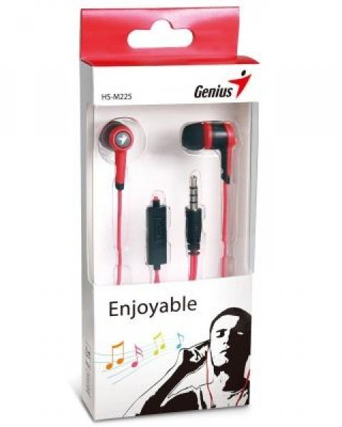 

Наушники Genius HS-M225 Mic Red