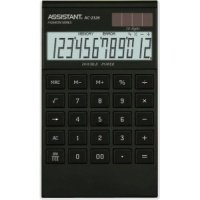 Калькулятор электронный Assistant 12-разрядный (AC-2326 black)