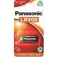  Батарейка Panasonic Micro Alkaline LRV08 BLI 1 