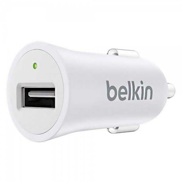 

Автомобильное зарядное устройство Belkin Mixit Premium 2.4A White