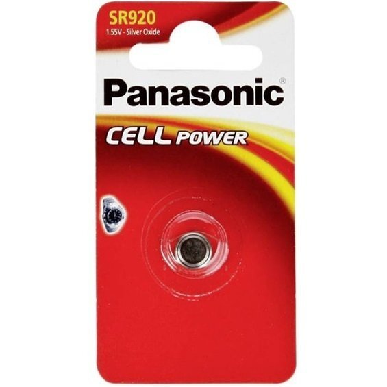 Батарейка Panasonic SR920 * 1 Silver Oxide (SR-920EL / 1B) (1532355)