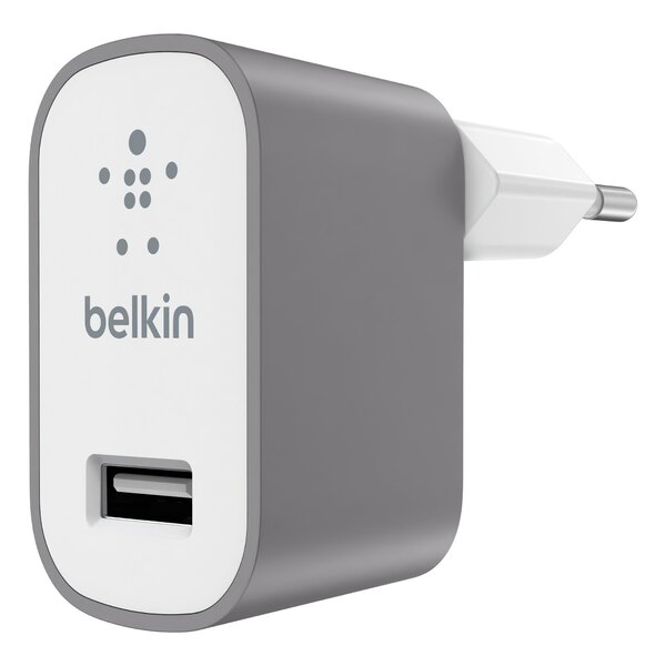 

Сетевое зарядное устройство Belkin Mixit Premium 2.4A Gray