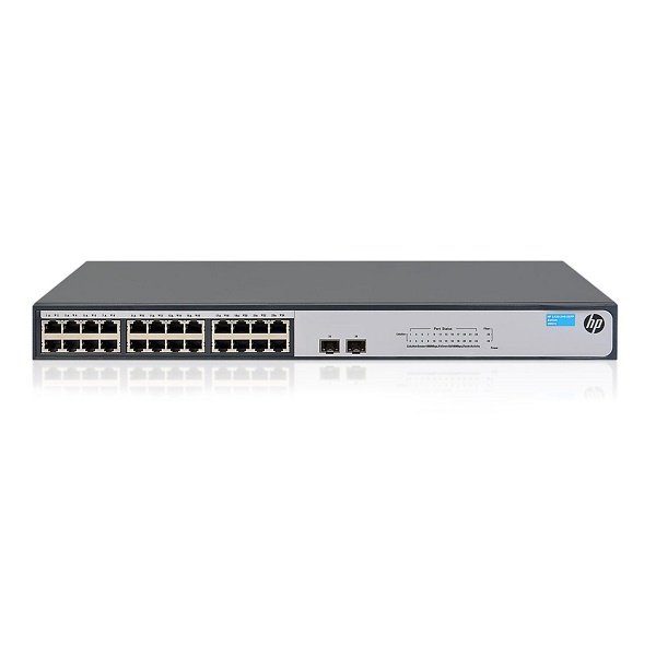 

Коммутатор HP 1420-24G-2SFP Unmanaged Switch, 24xGE, 2xGE SFP ports L2, LT Warranty (JH017A)