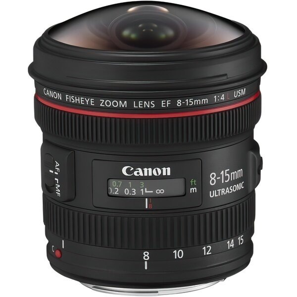 

Объектив Canon EF 8-15 mm f/4.0L Fisheye USM (4427B005)