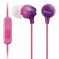 Наушники Sony MDR-EX15AP mic Violet