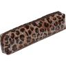 Пенал ZiBi прямоугольный 19 x 4 x 3 см, искусственная кожа, коричневый леопард (ZB16.0457) фото