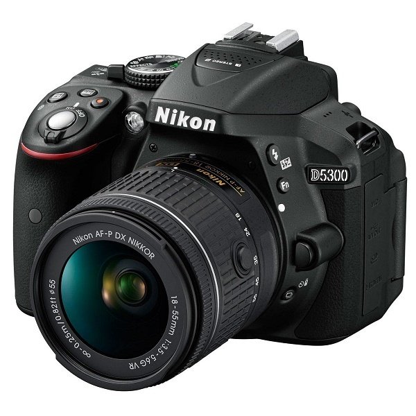 

Фотоаппарат NIKON D5300 AF-P 18-55 VR Black (VBA370K007)