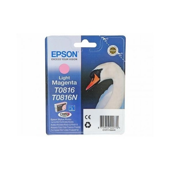 

Картридж струйный EPSON StPhoto R270/R290/ light magenta, 11мл (C13T11164A10)