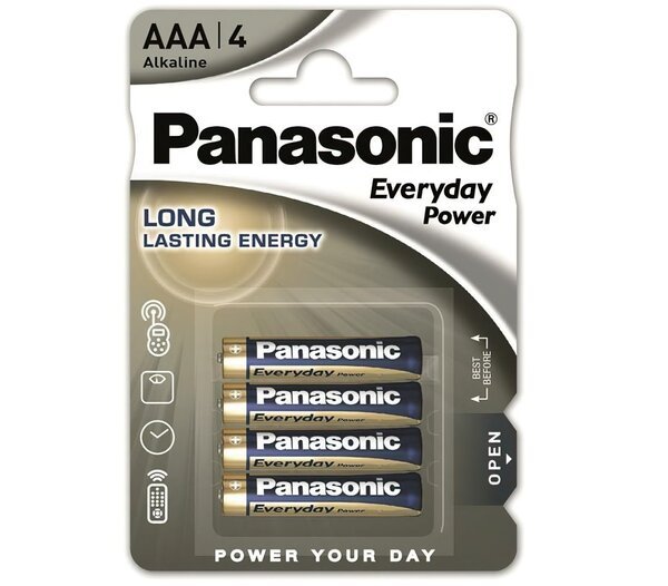

Батарейка Panasonic Everyday Power AAA BLI 4 Alkaline (шт.)