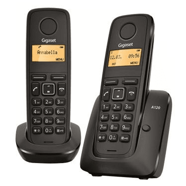 

Телефон Dect Gigaset A120 DUO Black