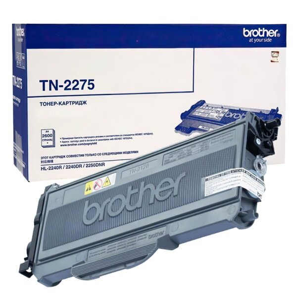

Картридж лазерный Brother HL-2240/ 2250, DCP-7060, MFC-7860,2600 стр (TN2275)